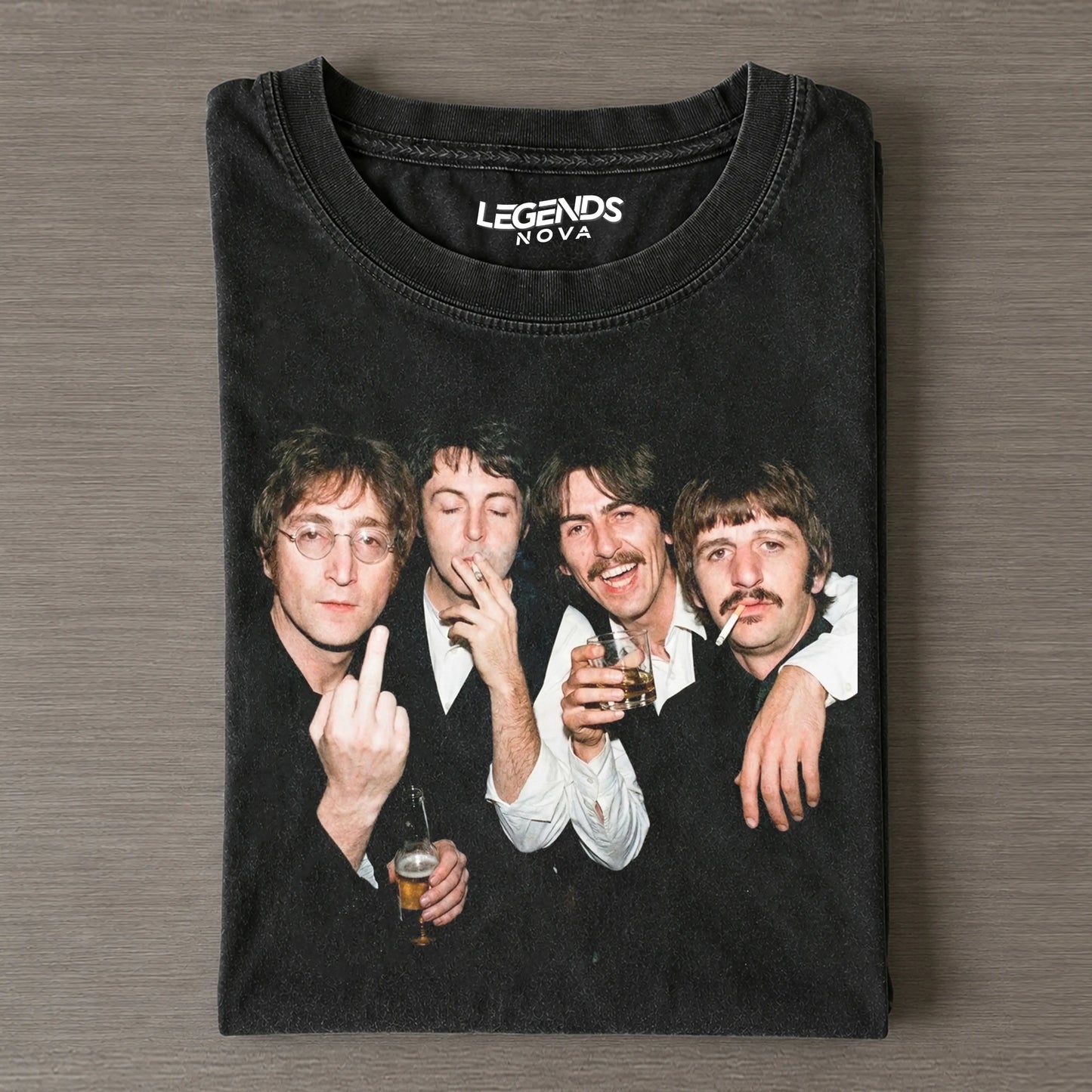 Funny The Beatles Vintage Tee