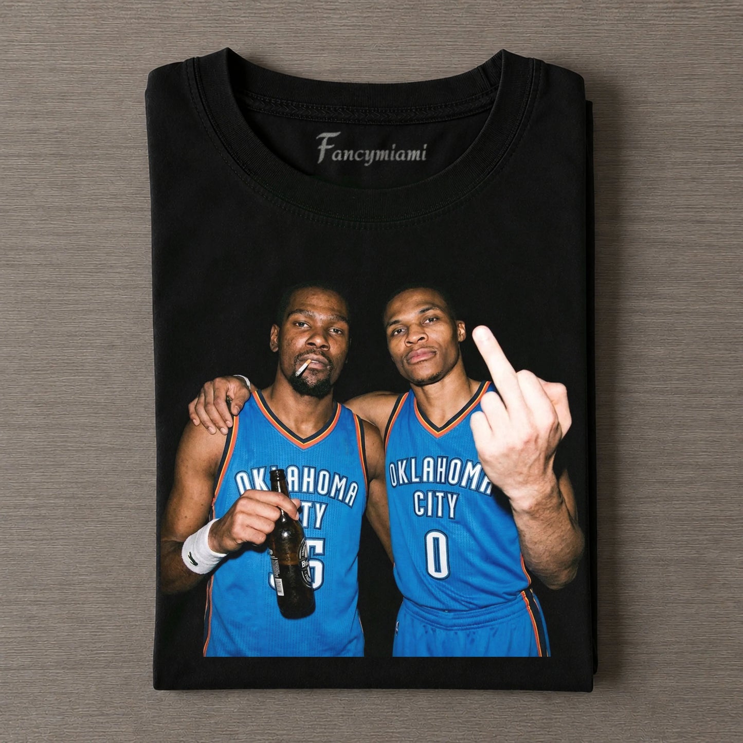 EDGY SPORTS JERSEY DUO NIGHT PORTRAIT TEE