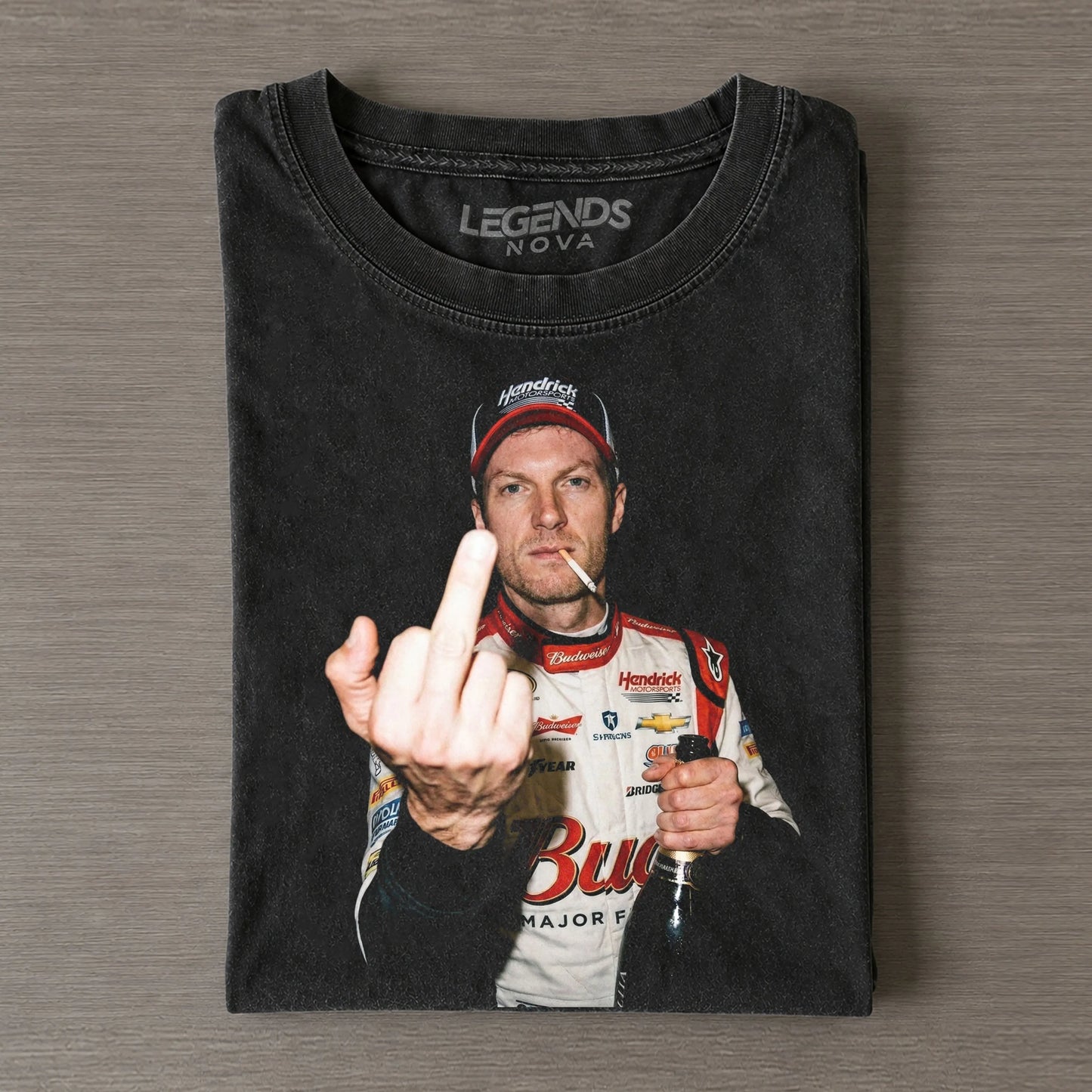 Dale Earnhardt Jr.  Legend Nascar T-shirt