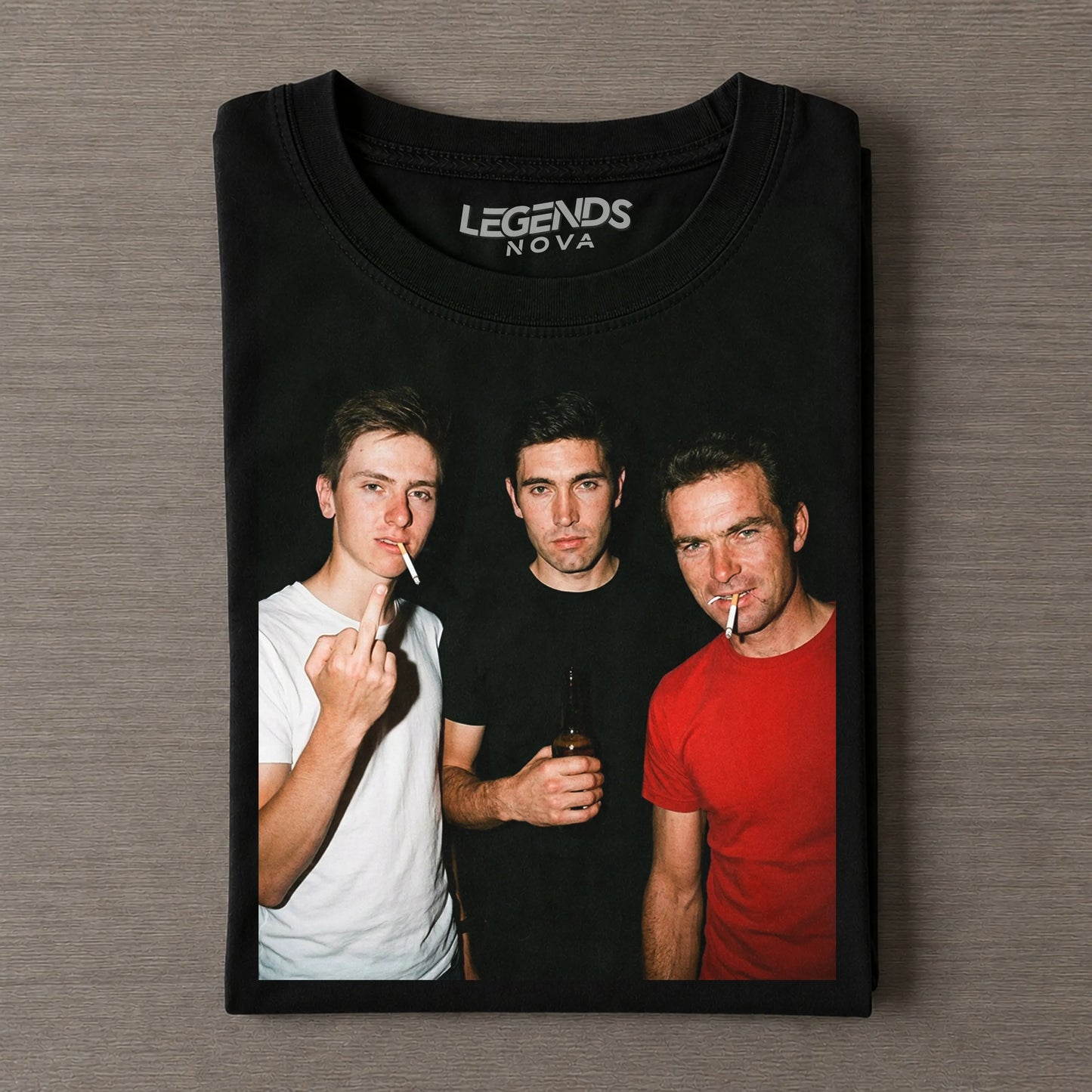 Tadej Pogačar & Eddy Merckx & Bernard Hinault 2026 Vintage T-shirt