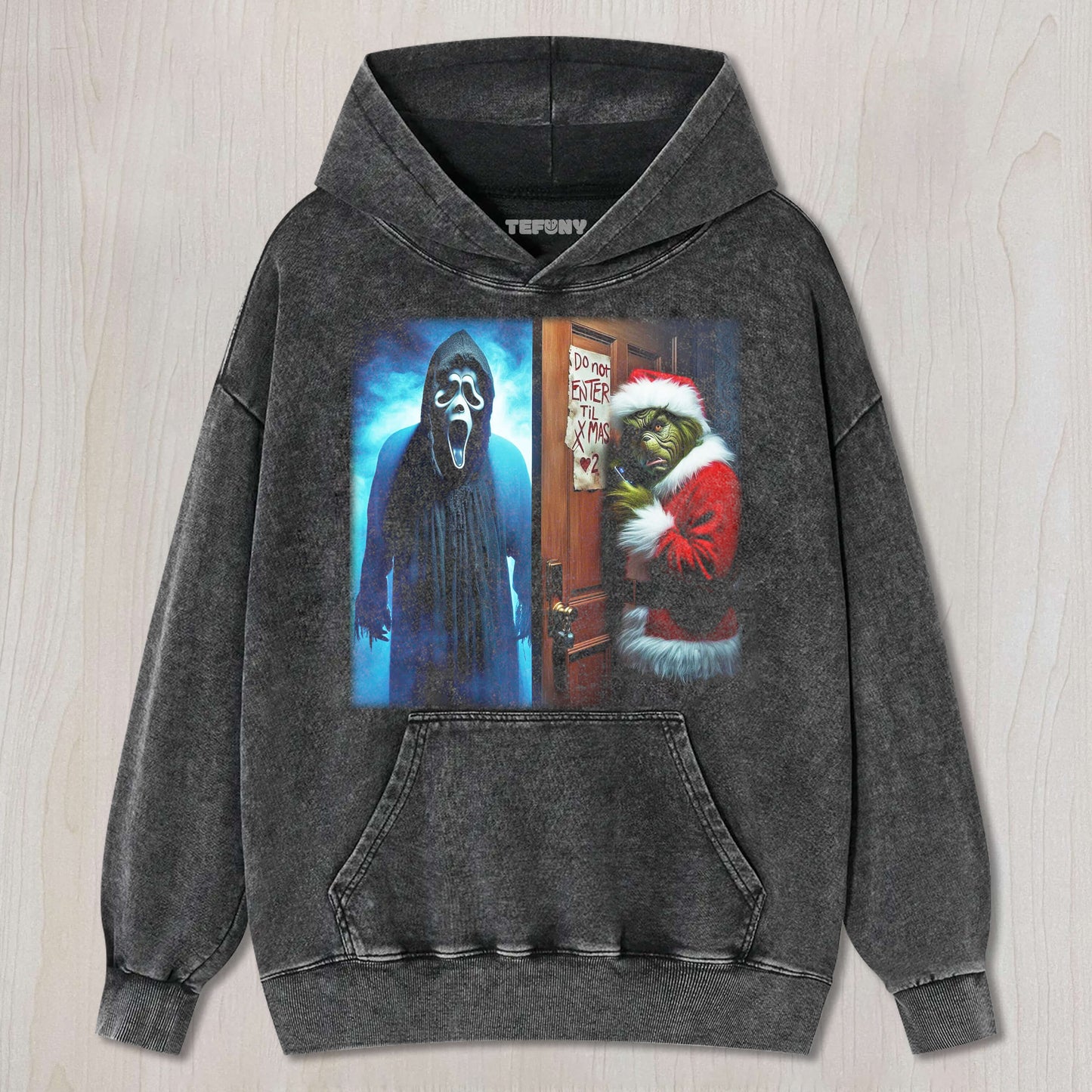 GHOSTFACE AND THE GRINCH TEE & SWEAT & HOOD