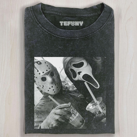 JASON & GHOSTFACE T-SHIRT