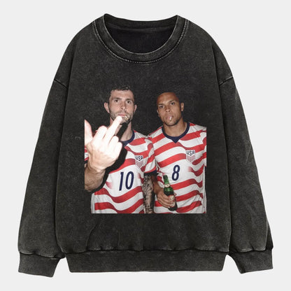 Christian Pulisic & Weston McKennie USA Soccer Style Tee 8