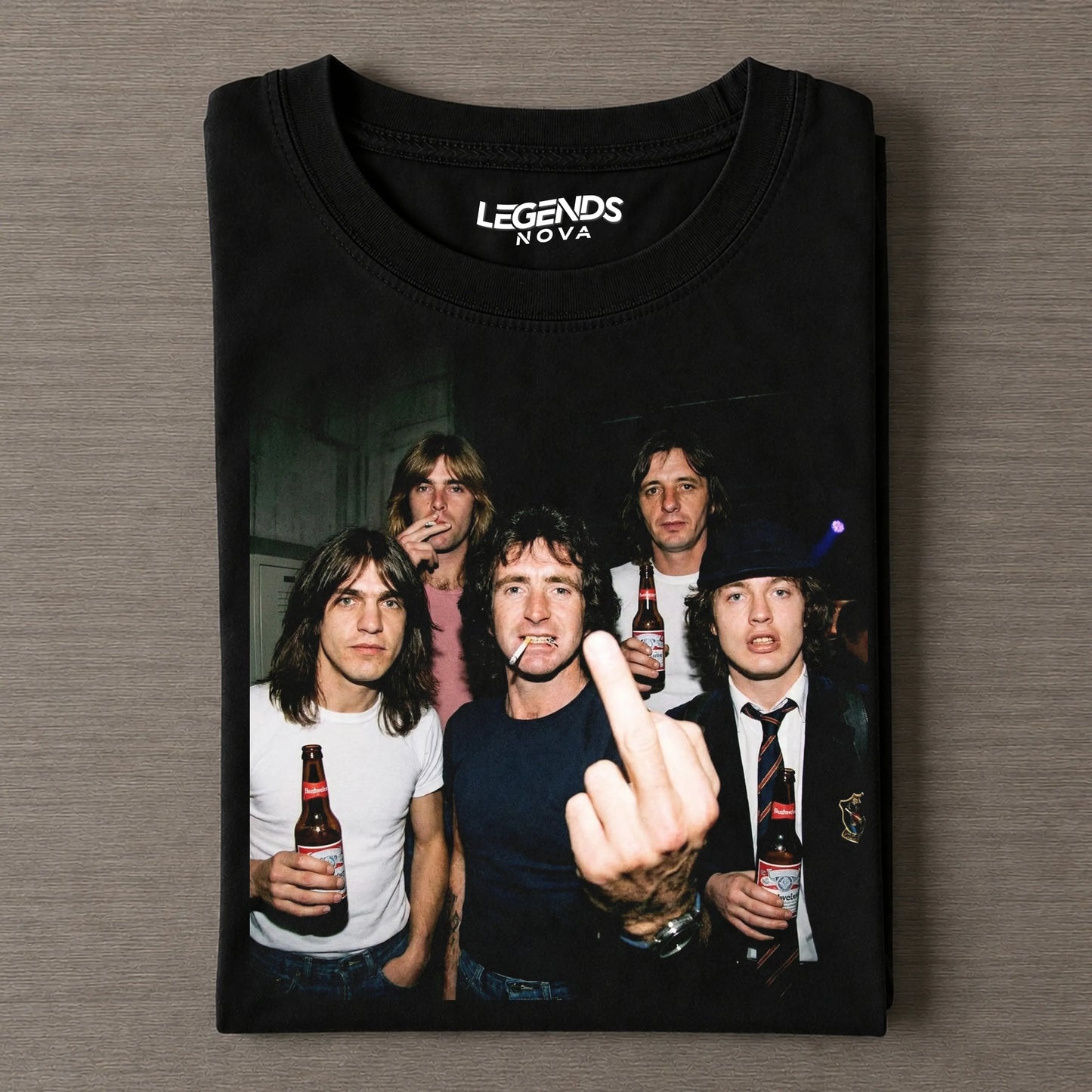 Funny ACDC V2 Vintage Tee