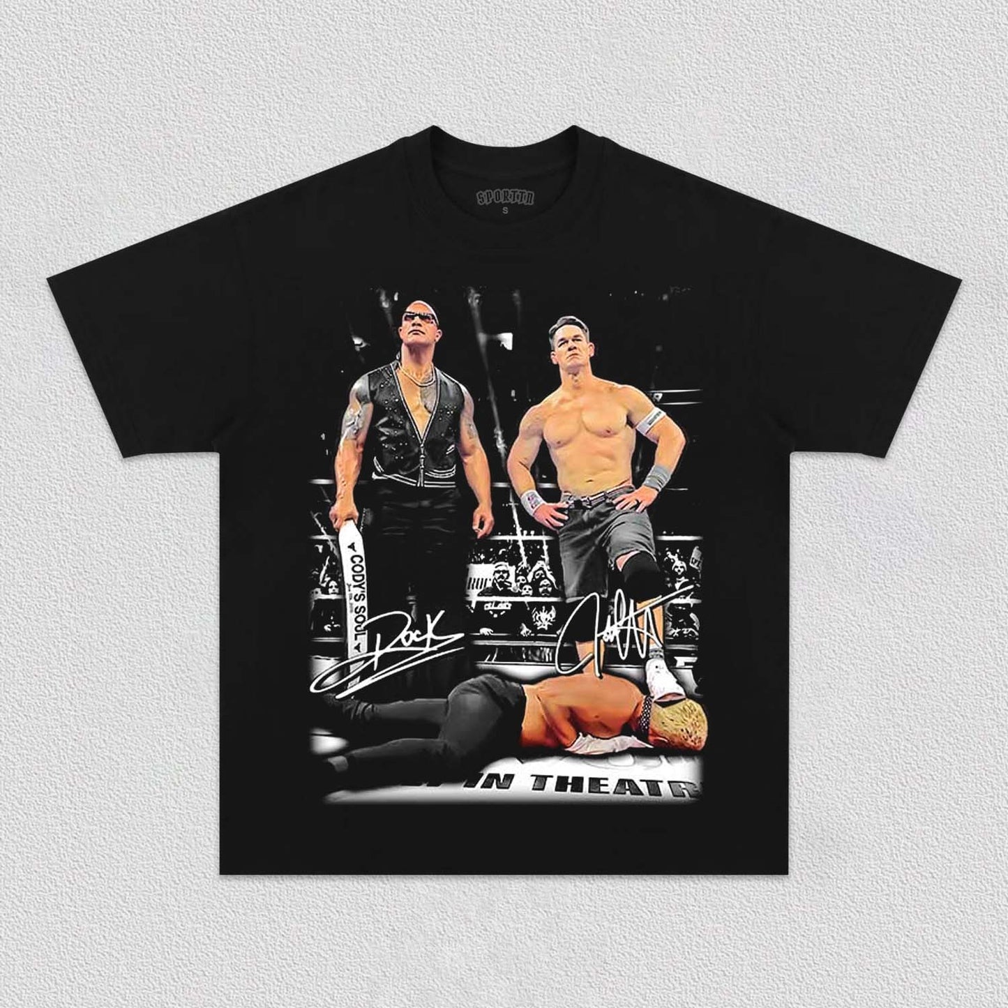 DWAYNE JOHNSON JOHN CENA TEE