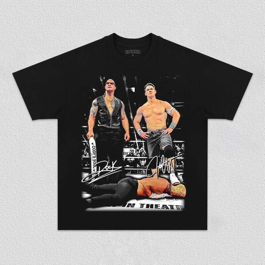 DWAYNE JOHNSON JOHN CENA TEE